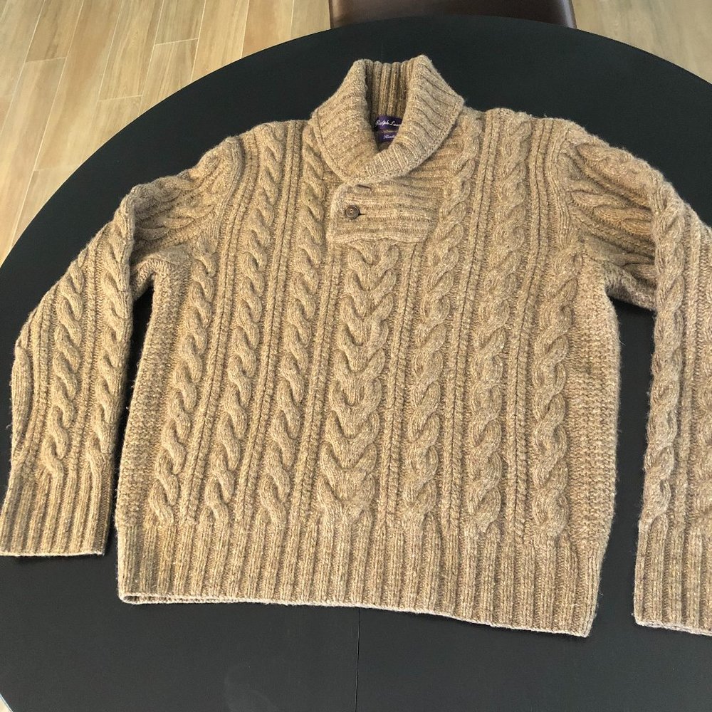 Men's Ralf Lauren Purple Label Sweater